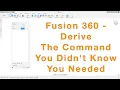 Fusion 360 - Organize your files using Derive