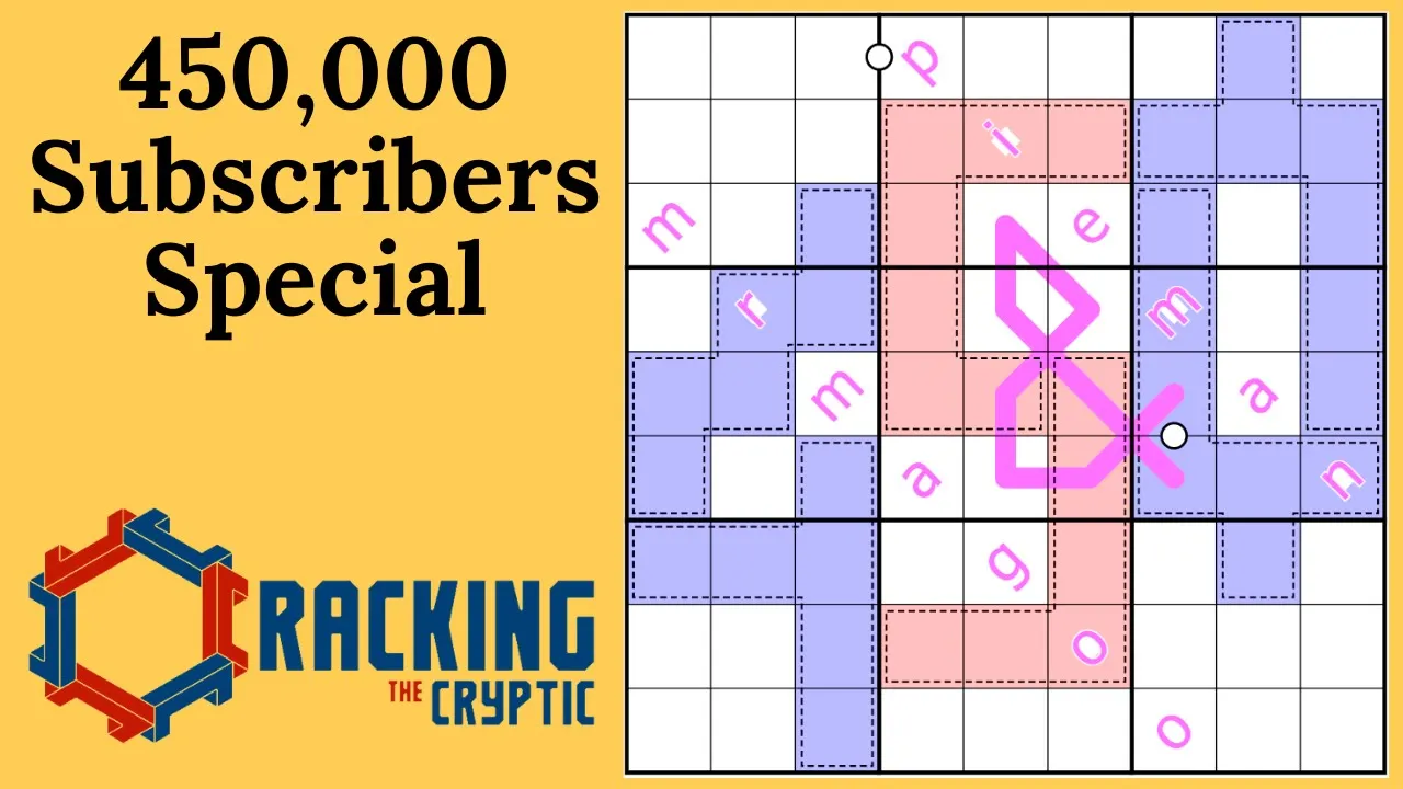 A Puzzle To Celebrate 450,000 Subscribers
