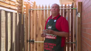How to Install A Pad Bolt - DIY At Bunnings