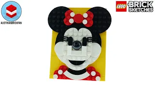 Lego Brick Sketches 40457 Minnie Mouse - Lego Speed Build Review