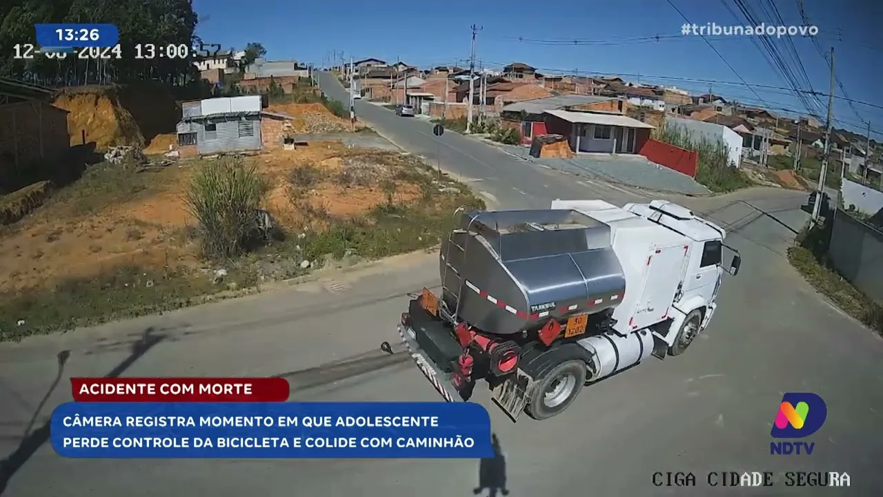 Tragédia em Araquari: adolescente de 17 anos morre após acidente com caminhão