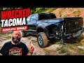 I Bought A WRECKED 3RD GEN Toyota TACOMA to Rebuild It Wrecked to UNWRECKED