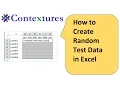 How to Create Random Test Data in Excel