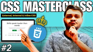 CSS Crash Course External CSS Internal CSS Inline CSS Tutorial - 2