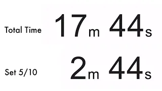 3 Minute Interval 30 Minutes Total Timer