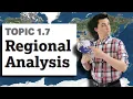 Formal Functional Perceptual Regions AP Human Geography Unit 1 Topic 7 1 7