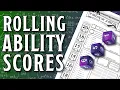 Rolling Your Stats in Dungeons Dragons