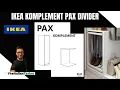 Ikea Komplement divider for Pax wardrobe