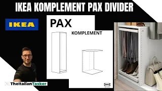 Ikea Komplement divider for Pax wardrobe