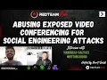 Abusing exposed Conferencing for Social Engineering Attacks byt3bl33d3r Marcello Salvati