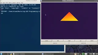 Mastering GUI Programming with Python 13 Creating 3D Graphics with QtOpenGL