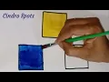 How to Draw a Perfect Square Color It Easy Drawing Tutorial for Kids Beginners