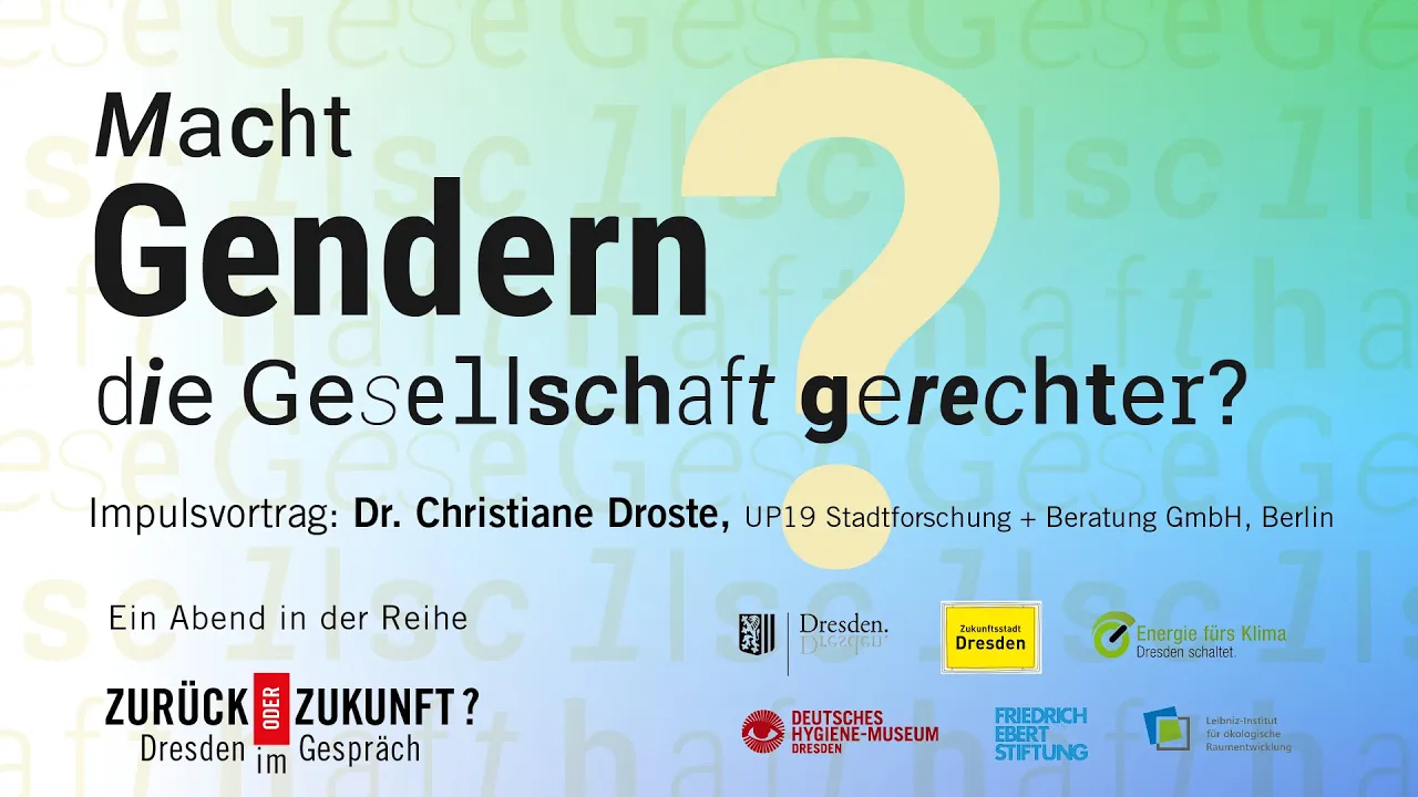 Macht Gendern die Gesellschaft gerechter?