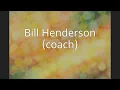Bill Henderson coach
