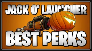 The BEST PERKS for the Jack O Launcher in Fortnite Save the World