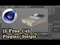Cinema 4D free Plugins and Scripts