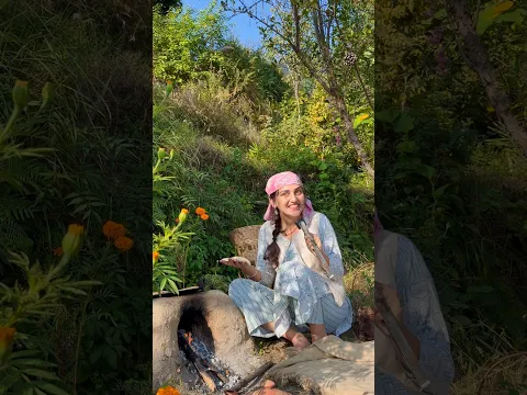 पहाड़ी चूल्हा 🌿