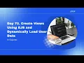 Day 70 Create views using ejs and dynamically load user data