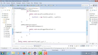 Java - A Simple Sketching Application