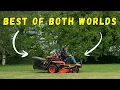 The BEST of Both Worlds with the KUBOTA GZD 21 Zero Turn Collector