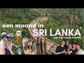 Eén maand in Sri Lanka 🇱🇰⭐️🏄🏼‍♀️