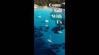 SAIL WITH US! Follow us as we sail the Mediterranean Sea #shorts #boatlife #sailing #vlog