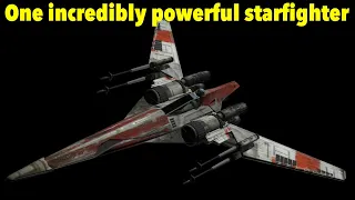 The R-wing starfighter it was a pretty good ship I think