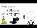 How Many Syllables are in Oil