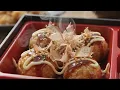 Salmon Teriyaki and Takoyaki Bento Box
