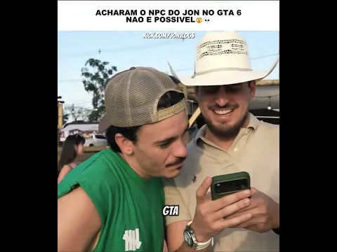 ACHARAM O NPC DO JON VLOGS NO GTA 6