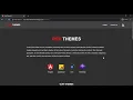Angular Theme using grid and flex layout with light and dark mode