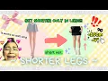 get SHORTER LEGS SAFE n FAST short ver