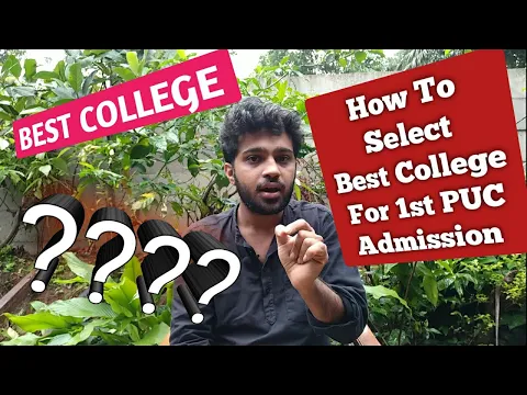 Download MP3 How To Select BEST COLLEGE For 1st PUC ADMISSION | EDUcare Karnataka | Manoj Naik