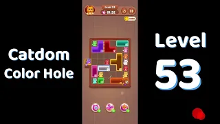 Catdom Color Hole Level 53 Screenshot