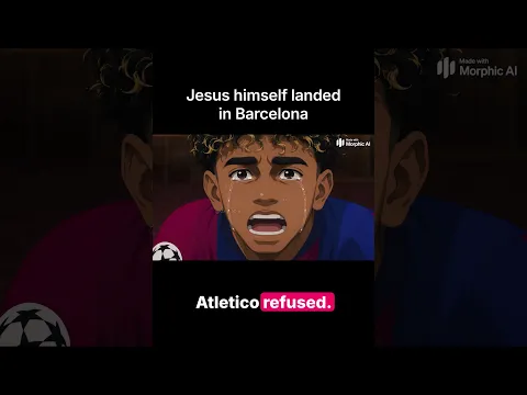 The savior has arrived in Barcelona ⛪😂 - FUNNY ANIME EDITION