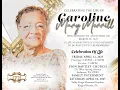 Celebration of Life for Caroline Mary Merrill