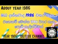 About Year 1986 1986 1986 Year Review Born in 1986