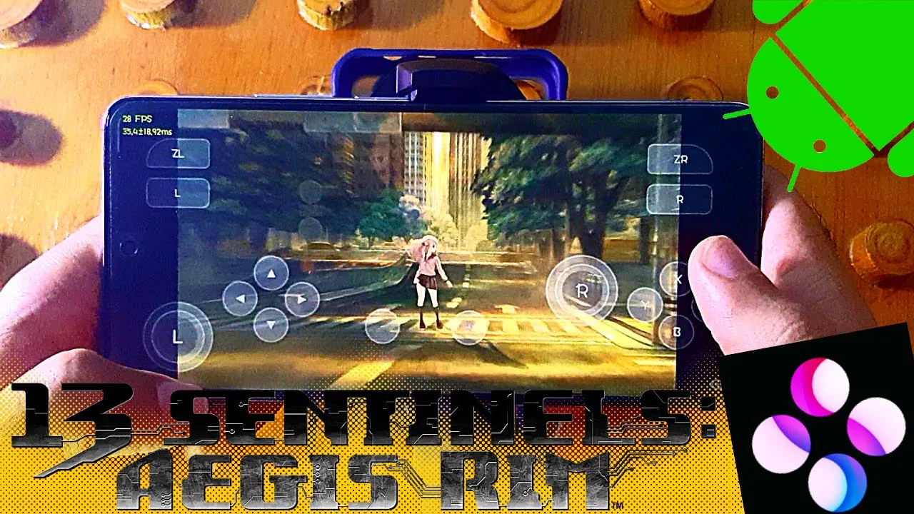 13 Sentinels Aegis Rim Android Gameplay - Skyline Emulator Android - Skyline Mali GPU