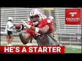 Wisconsin Badgers football depth chart released Bryson Green starting where is TJ Bollers