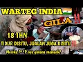 Download Lagu WARTEG INDIA🇮🇳 GILA‼️TIDUR DISITU, JUALAN DISITU, SELAMA 18 TAHUN❗P**P nya Gimana❓Indian street food