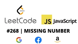 LEETCODE 268 JAVASCRIPT MISSING NUMBER