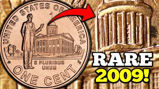 RARE 2009 Pennies Worth Money Penny Error Coins To Look for