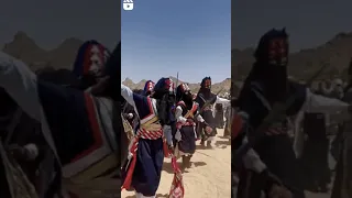 رقصة الطوارق ملوك الصحراء الجزائرية Shorts 