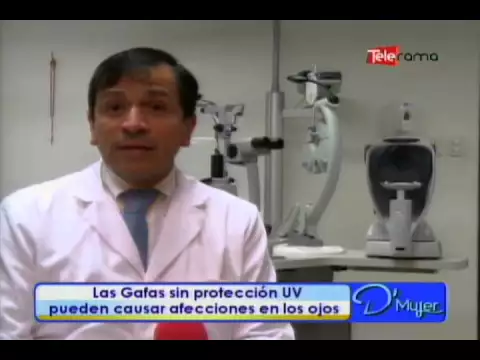 Las gafas sin protección UV puede causar afecciones en los ojos