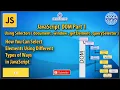 Javascript DOM Tutorial Part 1 Selectors How to Select HTML Elements Using Javascript