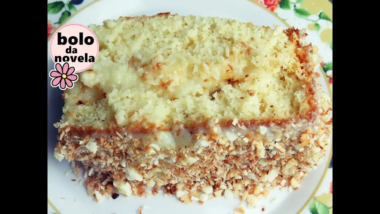 BOLO DE COCADA DA MARIA DA PAZ A DONA DO PEDAÇO