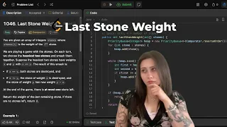 Last Stone Weight LeetCode - Java