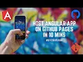 How to deploy angular app on GitHub Pages for free