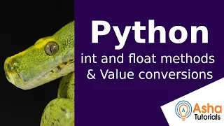 Python int and float class methods and Value conversion