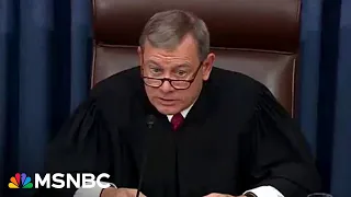Justice Roberts' statement could not have been more serious, says legal scholar